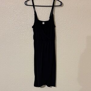 Old Navy Black Wrap Dress